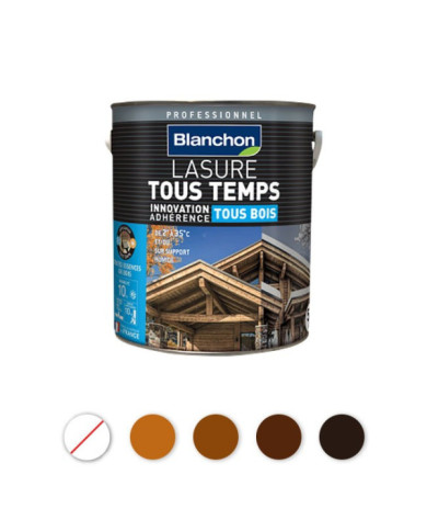 Lasure tous temps - haute durabilité BLANCHON