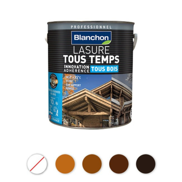Lasure tous temps - haute durabilité BLANCHON