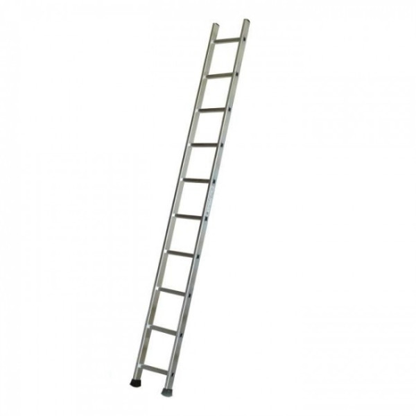 Echelle aluminium simple - 10 échelons - hauteur de travail 3,90 m ESCALUX