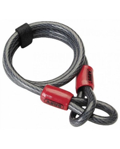 Câble antivol - à boucles - en acier gainé PVC - Cobra ABUS