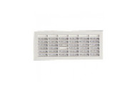 Grille de ventilation B161, 96x275mm, avec moustiquaire, à visser ou à coller NICOLL
