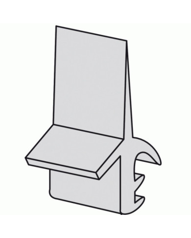 Joint P 880 pour ferrures coulissantes levantes GU 937 FERCO
