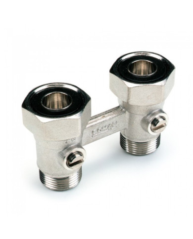 Module hydraulique bitube pour radiateur - douille étanche COMAP