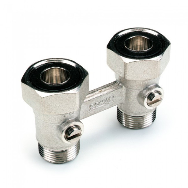 Module hydraulique bitube pour radiateur - douille étanche COMAP