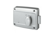 Serrure en applique pour porte de garage - à bouton - 6903 MÉTALUX