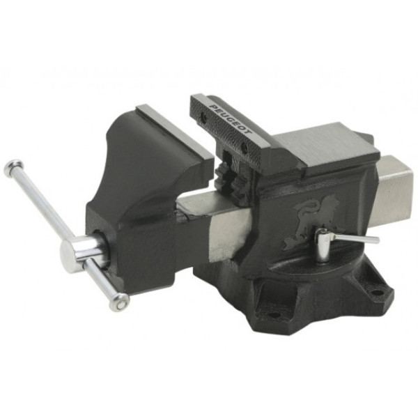 Etau d'établi pivotant 125 mm en fonte GS- EBT125 PEUGEOT