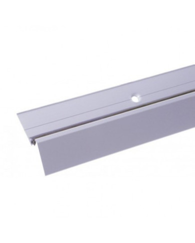 Seuil de porte-fenêtre bois avec joint - longueur 0,99m - argent BILCOCQ