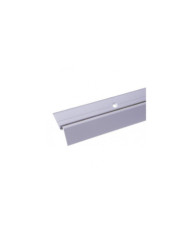 Seuil de porte-fenêtre bois avec joint - longueur 0,99m - argent BILCOCQ