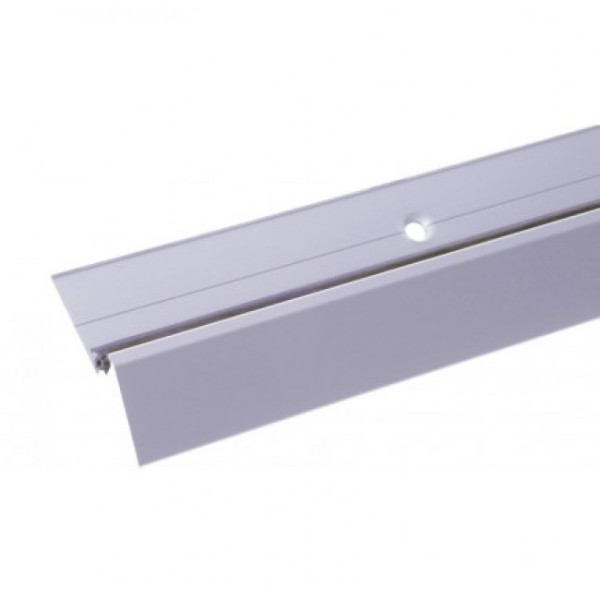 Seuil de porte-fenêtre bois avec joint - longueur 0,99m - argent BILCOCQ