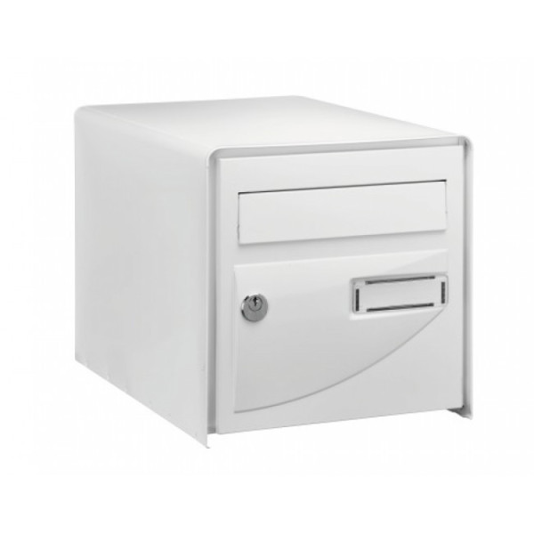 Boîte aux lettres - porte emboutie rigide - goulotte antivol - Probat DECAYEUX