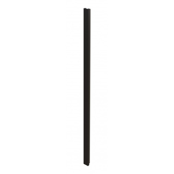 Profil de finition pour verrière intérieure - 108 cm - noir Kit Atelier