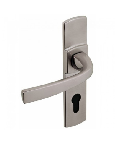 Poignées de porte sur plaques - entraxe 165 mm - platine - Muze VACHETTE