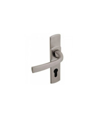 Poignées de porte sur plaques - entraxe 165 mm - platine - Muze VACHETTE