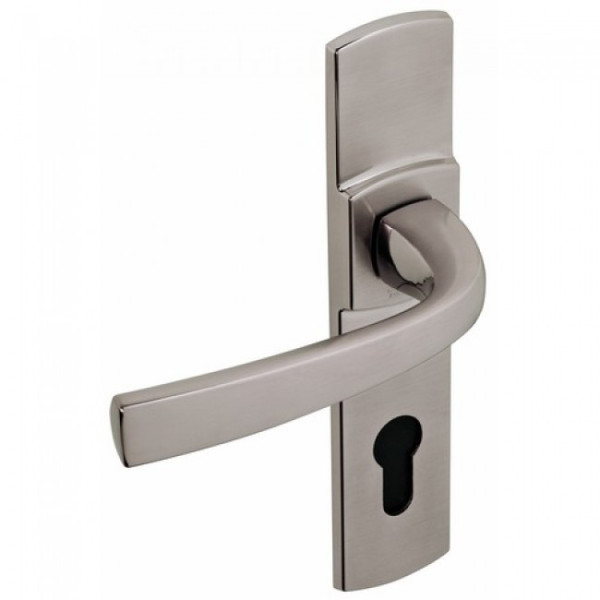 Poignées de porte sur plaques - entraxe 165 mm - platine - Muze VACHETTE
