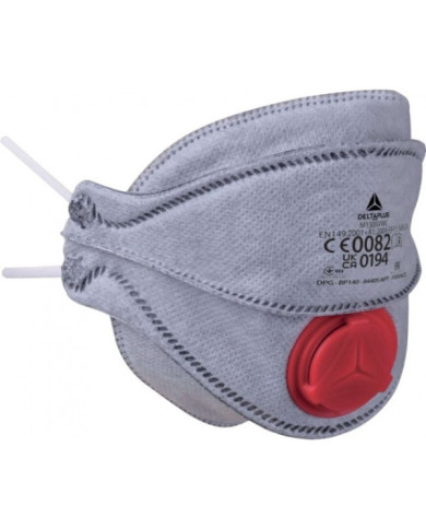 Masques respiratoires FFP3 avec soupape - jetables - M1305VWC - par 10 DELTA PLUS
