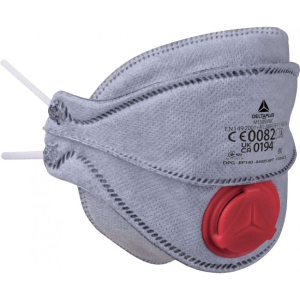 Masques respiratoires FFP3 avec soupape - jetables - M1305VWC - par 10 DELTA PLUS