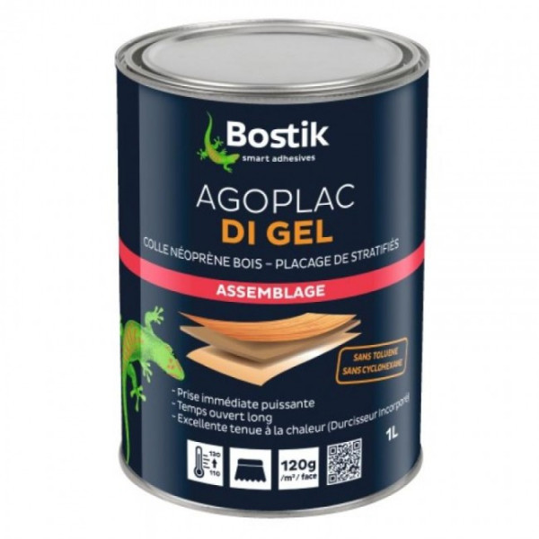 Colle néoprène Agoplac DI gel BOSTIK