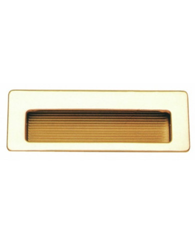 Poignées cuvette rectangulaire laiton 3801/3802 BRICOZOR