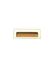 Poignées cuvette rectangulaire laiton 3801/3802 BRICOZOR