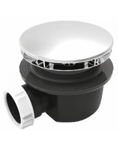 Bonde douche extra-plate diamètre 90 mm - sortie orientable - Minime VALENTIN