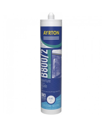 Mastic silicone - construction et miroiterie - B800/2 AYRTON