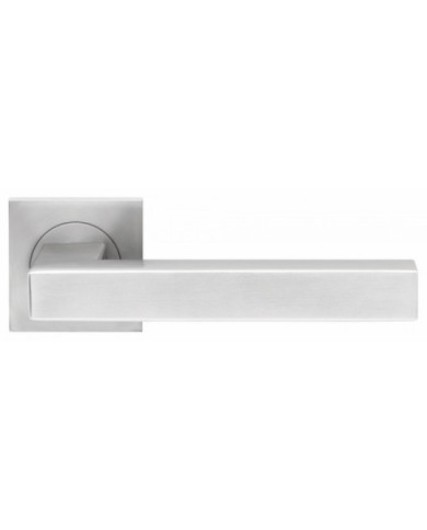 Poignées de porte sur rosaces - inox - Seattle ER 46 Q KARCHER DESIGN