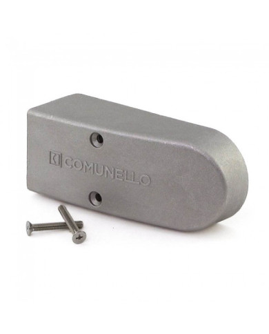 Caches en aluminium 83-CR pour gonds hauts de portail 85L Q - par 10 COMUNELLO