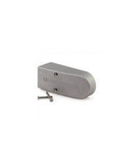Caches en aluminium 83-CR pour gonds hauts de portail 85L Q - par 10 COMUNELLO