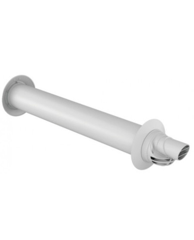 Terminal ventouse horizontal PP/PVC Rolux Condensation gaz et fioul UBBINK