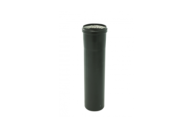 Conduit pellet émaillé noir - joint fibre de verre - longueur 0,33 m TEN
