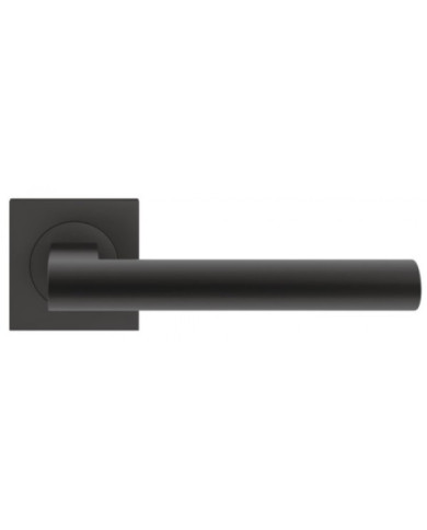 Poignées de porte sur rosaces carrées - noir Cosmos - ER 45 Q Madeira KARCHER DESIGN