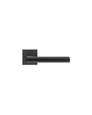 Poignées de porte sur rosaces carrées - noir Cosmos - ER 45 Q Madeira KARCHER DESIGN