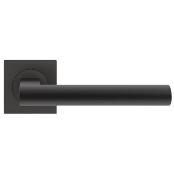 Poignées de porte sur rosaces carrées - noir Cosmos - ER 45 Q Madeira KARCHER DESIGN