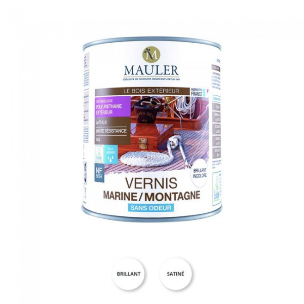 Vernis marine montagne - sans odeur Mauler