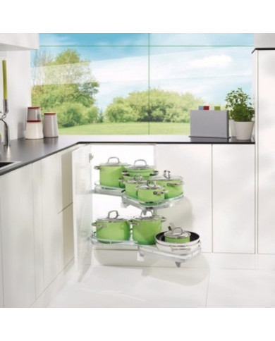 Plateaux pour meuble d'angle Le Mans II - Arena Style KESSEBÖHMER