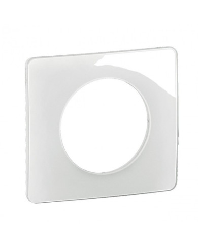 Plaque de finition laquée pour prise Céliane - Blanc émaillé LEGRAND