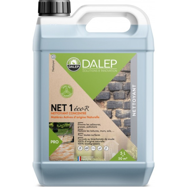 Nettoyant polyvalent naturel des surfaces extérieures - NET 1 Eco R DALEP