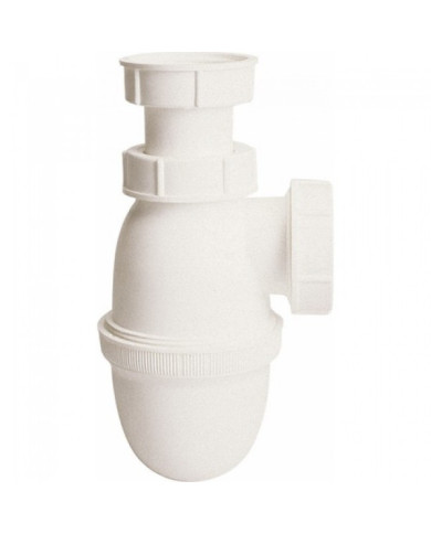 Siphon de lavabo en polypropylène - réglable en hauteur NICOLL