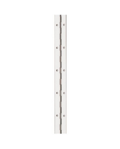 Charnière à piano simple feuille en acier laitonné - diamètre 1,8 mm BRICOZOR