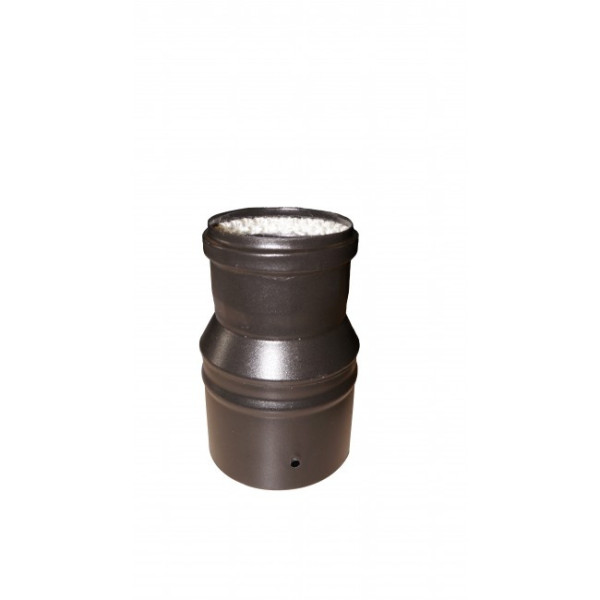 Réduction émail noir pour conduit pellets - joint fibre de verre TEN