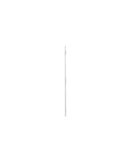 Gâche pour serrure à larder 7292 - têtière filante 24 mm plate ou U GNS