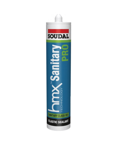 Mastic-colle polymère sanitaire neutre HMX - sans odeur SOUDAL