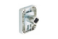 Serrure de meuble à palastre avec broche réglable pour cylindre Z23 LEHMANN