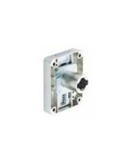 Serrure de meuble à palastre avec broche réglable pour cylindre Z23 LEHMANN