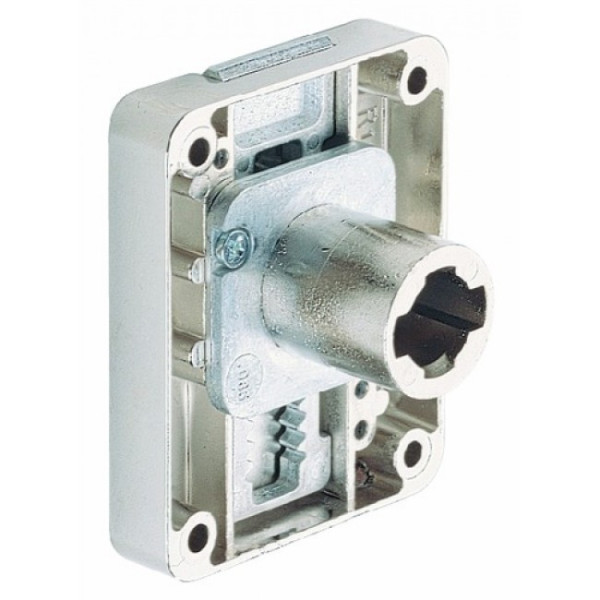 Serrure de meuble à palastre avec broche réglable pour cylindre Z23 LEHMANN