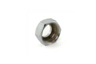 Ecrou laiton 6 pans laiton chromé pour collet battu BRICOZOR
