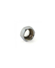 Ecrou laiton 6 pans laiton chromé pour collet battu BRICOZOR