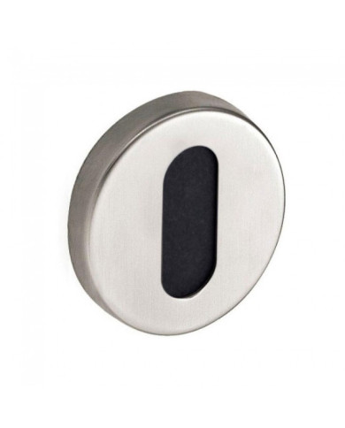 Rosaces pour poignées de porte - inox brossé - Ovalis VACHETTE