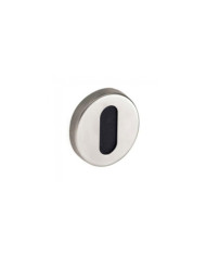 Rosaces pour poignées de porte - inox brossé - Ovalis VACHETTE