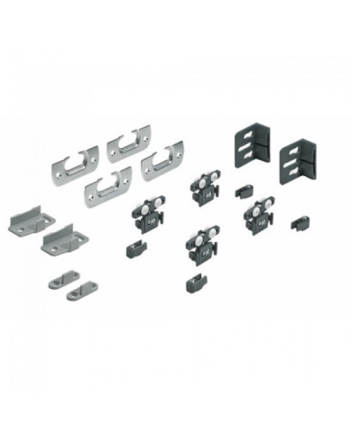 Système coulissant pour portes rentrantes SysLine S-vantail 15 kg HETTICH